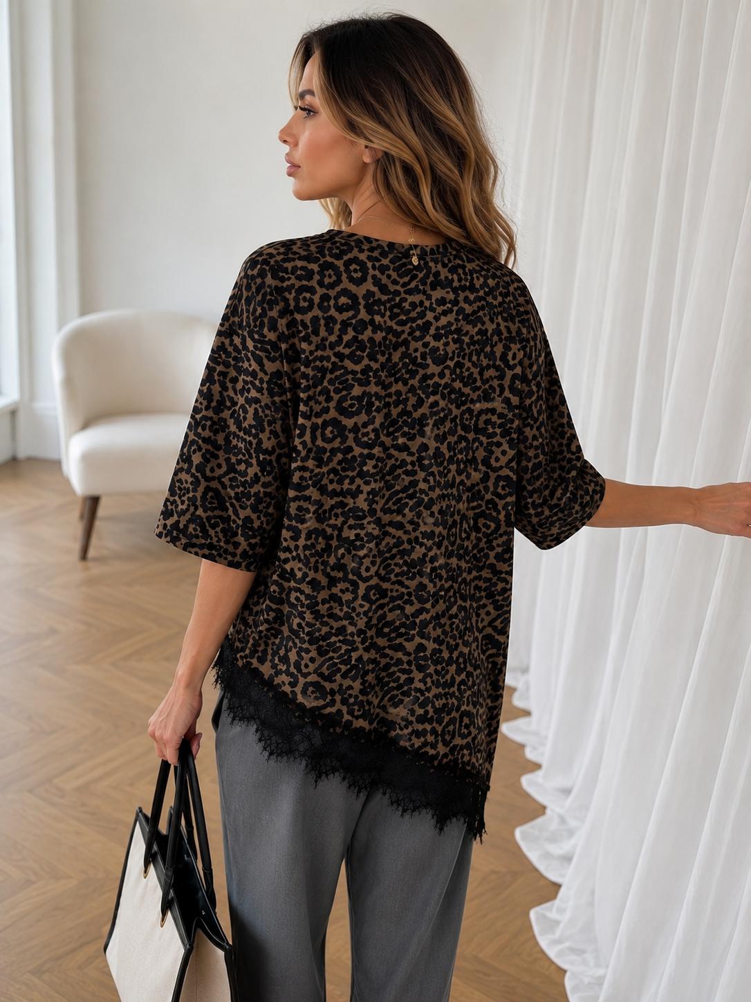 LEONA™ | Camiseta con encaje