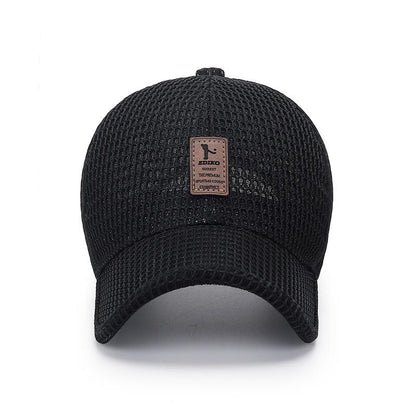 Gorra ligera y transpirable.