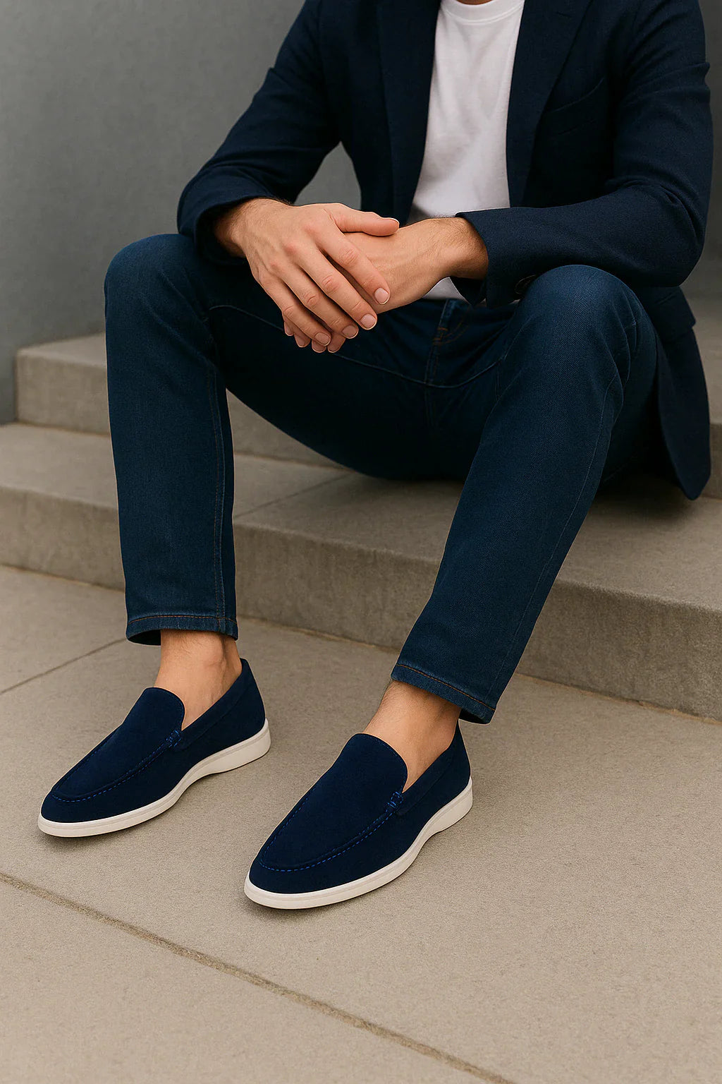 Elegantes Mocasines de Ante Premium