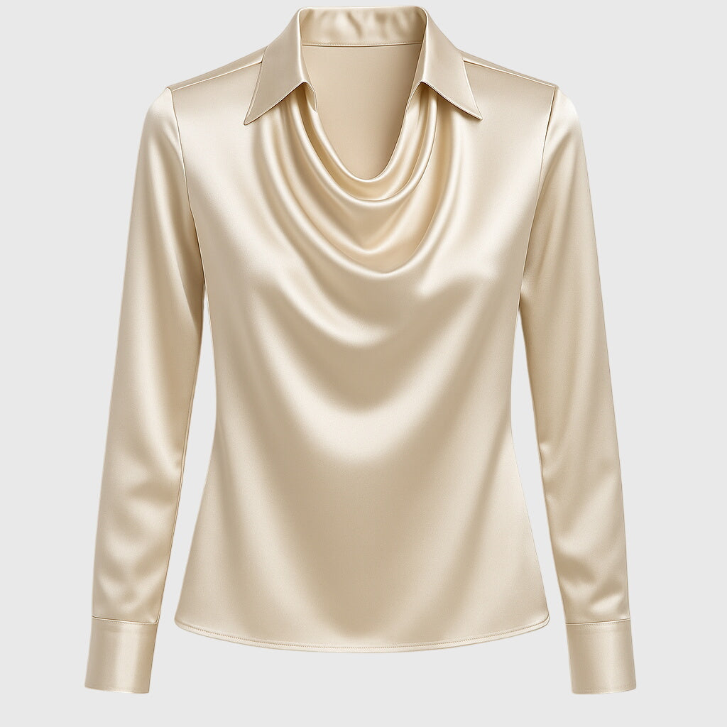 Brooklyn - Blusa Satinada Elegante