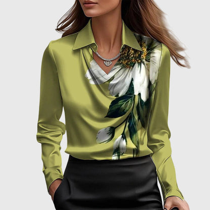 Brooklyn - Blusa Satinada Elegante