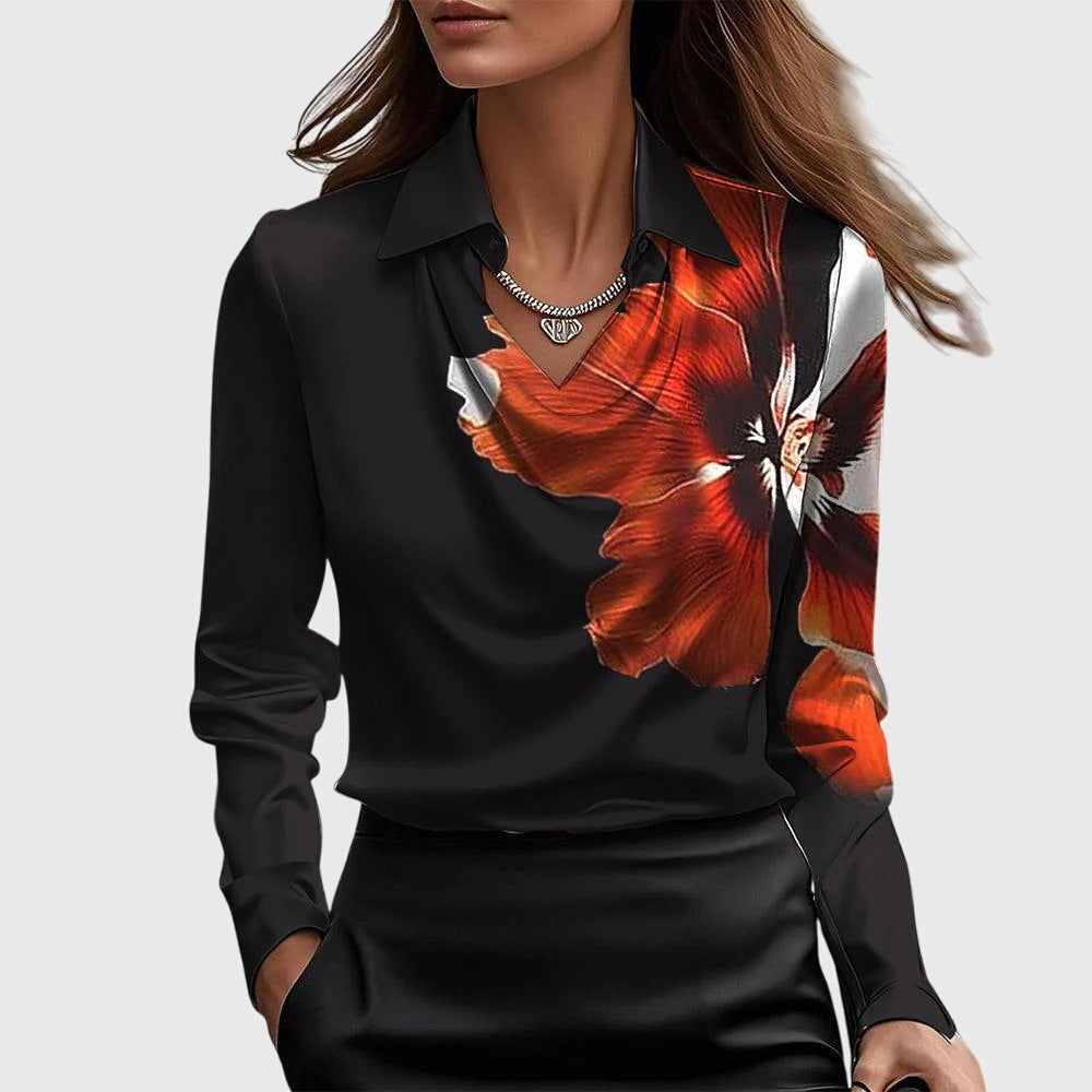 Brooklyn - Blusa Satinada Elegante