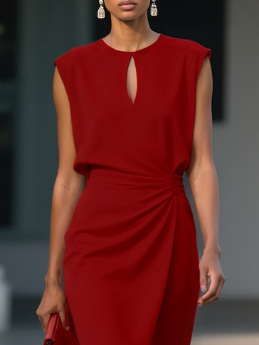 NIEVES | Vestido midi de diseño