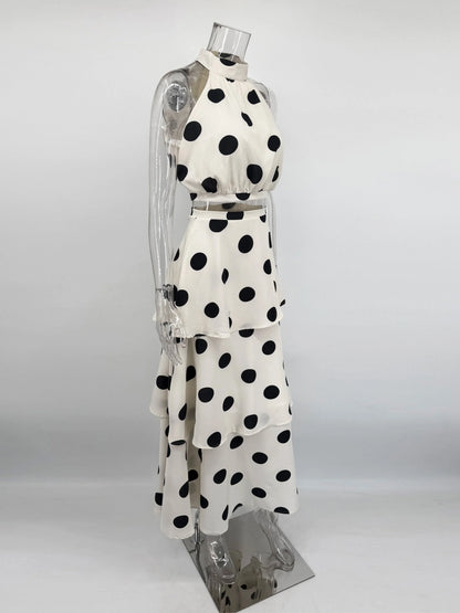 Conjunto Lunaria Polka – Elegancia atemporal