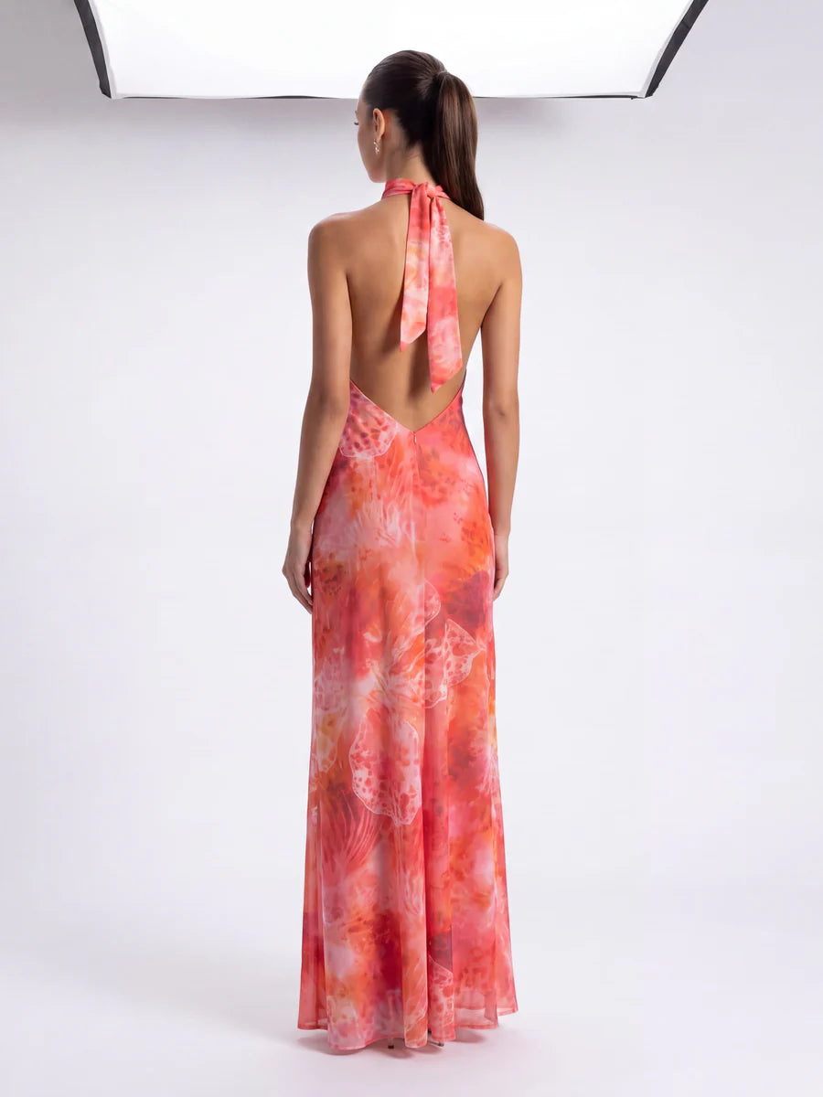 Medusa - Vestido Coral Bloom