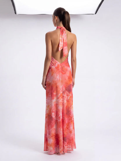 Medusa - Vestido Coral Bloom