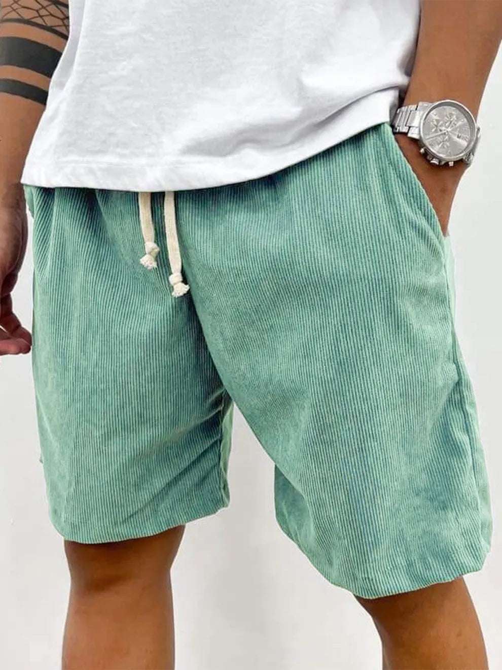 Amanecer | Pantalones cortos de pana