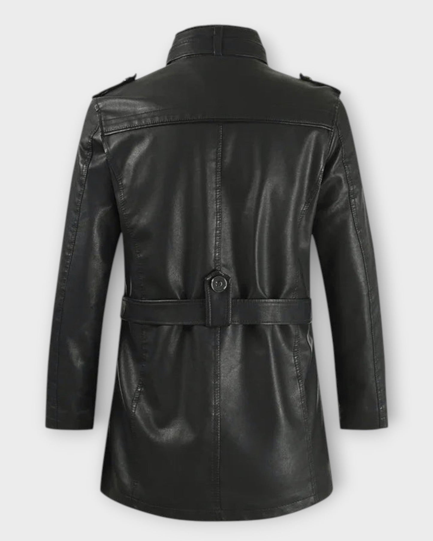 FRANCESC | Chaqueta larga de cuero