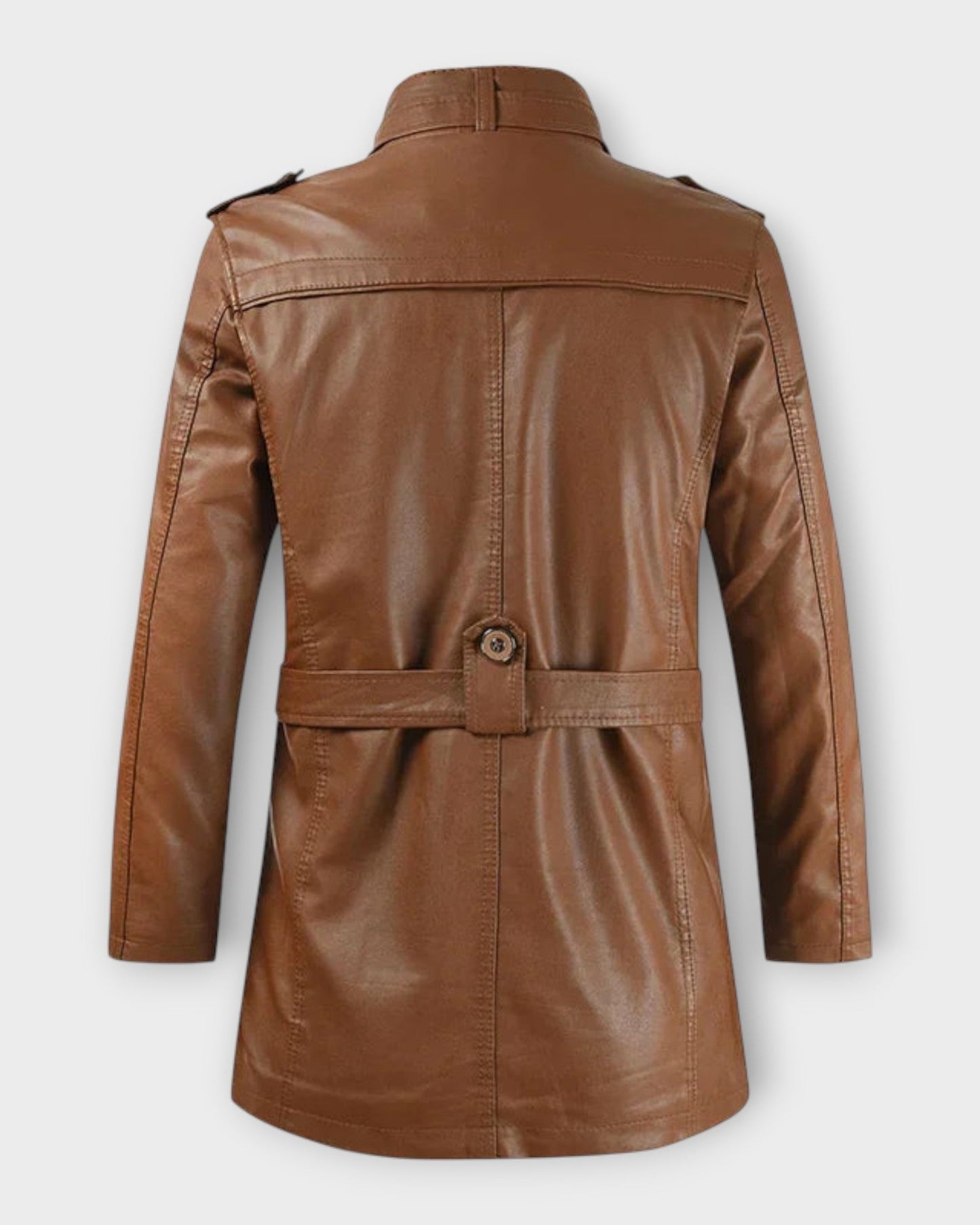 FRANCESC | Chaqueta larga de cuero