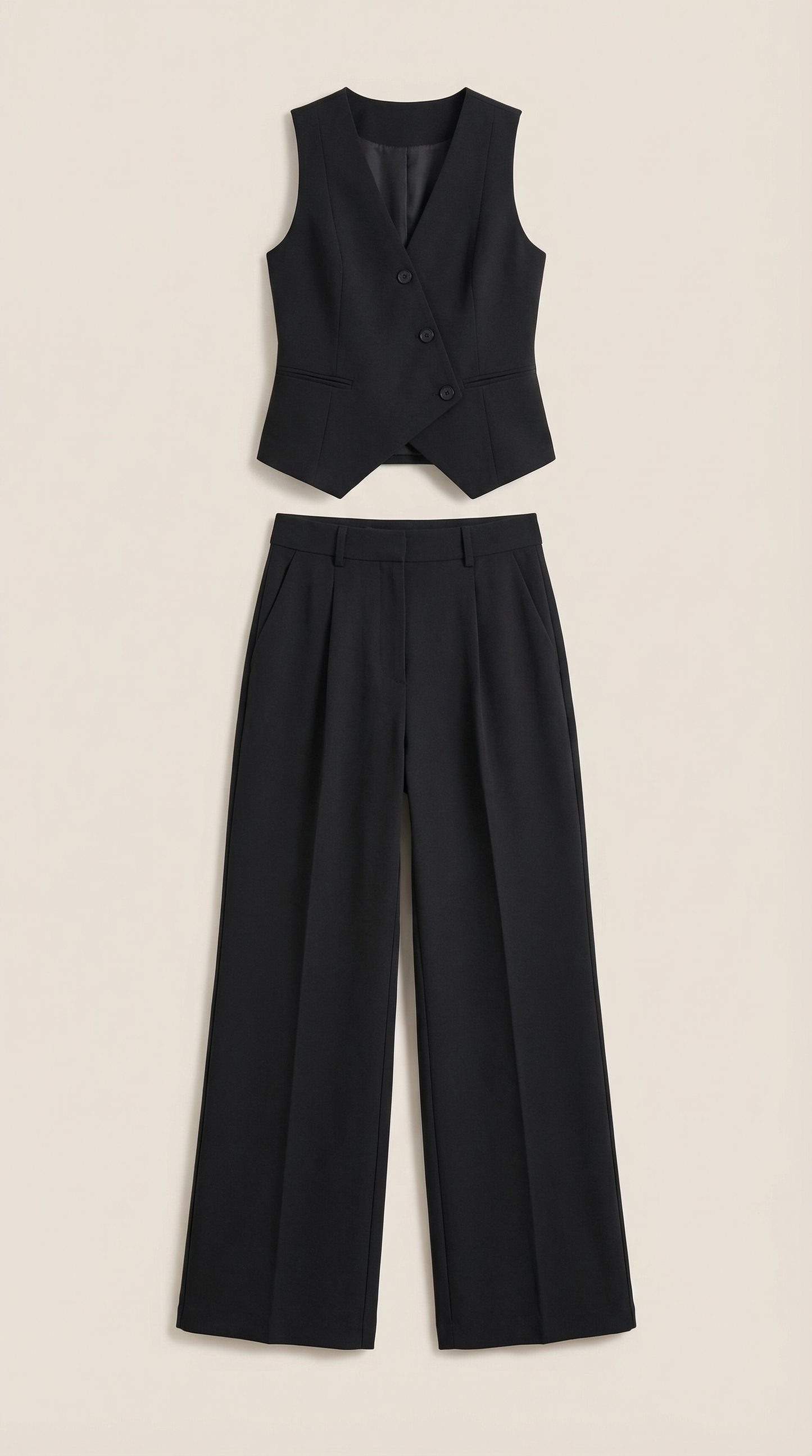 Conjunto Ginger de Chaleco Entallado y Pantalón