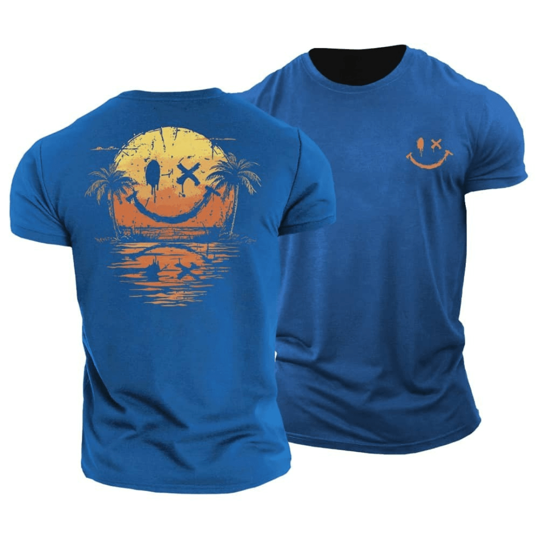 Camiseta Mar Sonriente 100% ALGODÓN | 2+1 Gratis