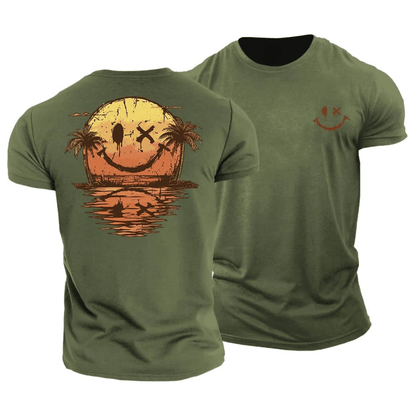 Camiseta Mar Sonriente 100% ALGODÓN | 2+1 Gratis