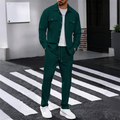 ADRIÁN™ | CONJUNTO  ELEGANTE DE TEJIDO GOFRE